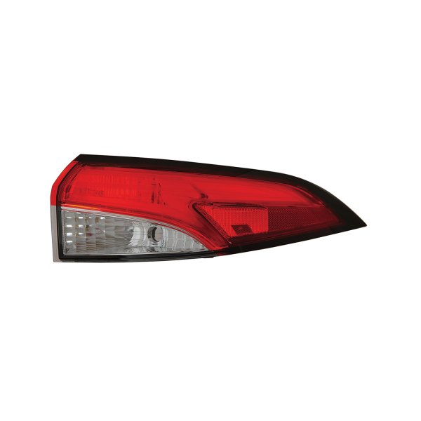 Alzare® - Passenger Side Outer Replacement Tail Light, Toyota Corolla