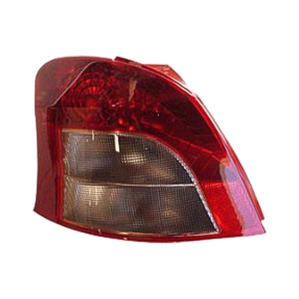 Alzare® - Driver Side Replacement Tail Light Lens and Housing, Toyota Yaris