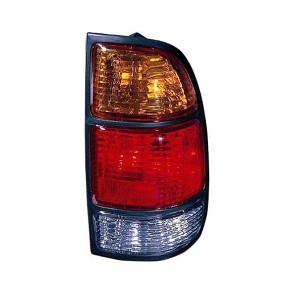 Alzare® - Passenger Side Replacement Tail Light Lens and Housing, Toyota Tundra