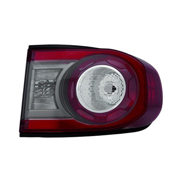 Alzare® - Passenger Side Replacement Tail Light Lens and Housing, Toyota FJ Cruiser