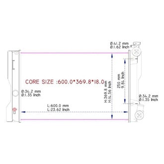 Alzare® - Engine Coolant Radiator