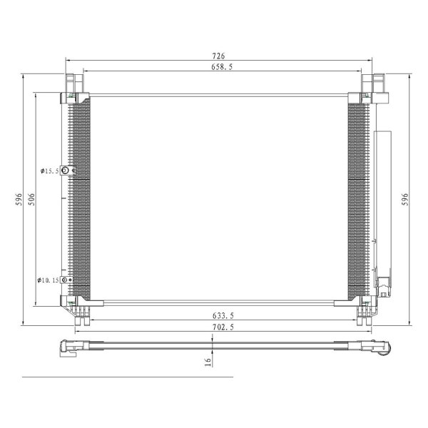 Alzare® - A/C Condenser