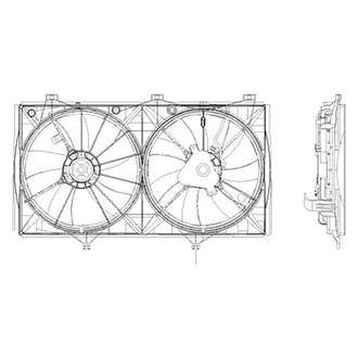 Alzare® - Radiator Fan Shroud