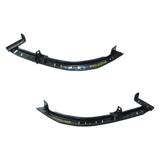 Alzare® - Front Driver and Passenger Side Bumper Cover Reinforcement Set (Standard Line)