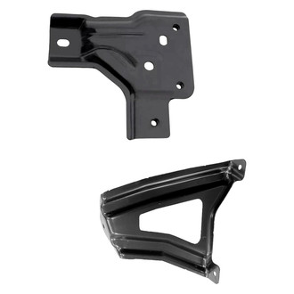 Alzare® - Front Driver and Passenger Side Fender Brace Set (Standard Line)