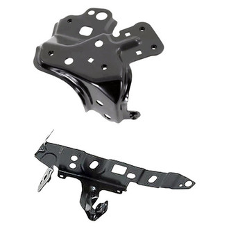 Alzare® - Front Driver and Passenger Side Fender Brace Set (Standard Line)