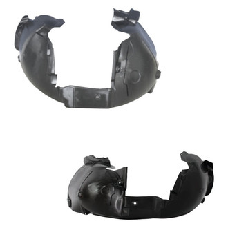 Alzare® - Front Driver and Passenger Side Fender Liner Set (CAPA Certified)