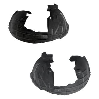 Alzare® - Front Driver and Passenger Side Fender Liner Set (CAPA Certified)