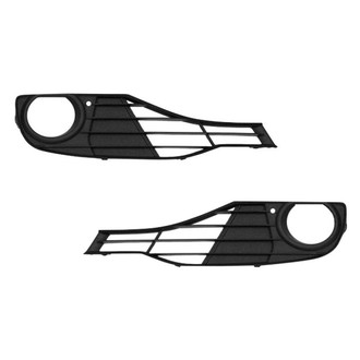 Alzare® - Front Driver and Passenger Side Fog Light Bezel Set (Standard Line)