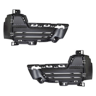 Alzare® - Front Lower Driver and Passenger Side Bumper Insert Set (Standard Line)