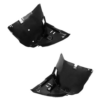 Alzare® - Front Driver and Passenger Side Fender Liner Front Section Set (Standard Line)