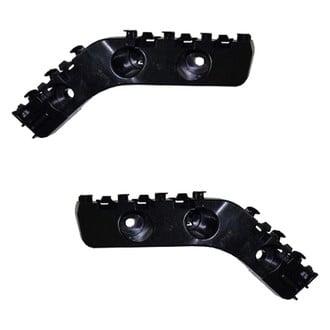Alzare® - Front Driver and Passenger Side Bumper Cover Retainer Set (Standard Line)