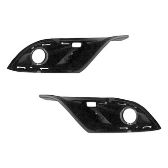 Alzare® - Front Inner Driver and Passenger Side Fog Light Bezel Set (Standard Line)