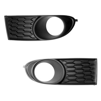Alzare® - Front Driver and Passenger Side Fog Light Bezel Set (Standard Line)