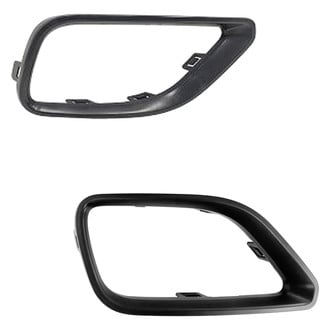 Alzare® - Front Driver and Passenger Side Fog Light Trim Set (Standard Line)