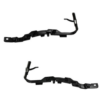 Alzare® - Front Upper Driver and Passenger Side Bumper Cover Retainer Bracket Set (Standard Line)