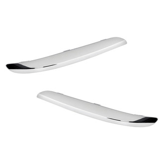 Alzare® - Front Driver and Passenger Side Bumper Cover Molding Set (Standard Line)