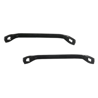 Alzare® - Front Driver and Passenger Side Bumper Support Bracket Set (CAPA Certified)