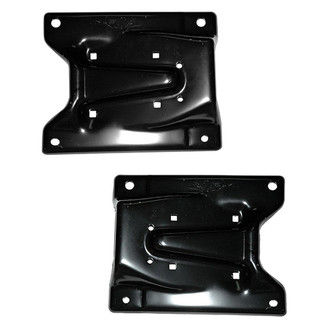 Alzare® - Front Driver and Passenger Side Bumper Mounting Bracket Set (Standard Line)