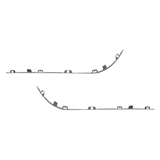 Alzare® - Rear Driver and Passenger Side Bumper Molding Set (Standard Line)