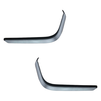 Alzare® - Rear Lower Outer Driver and Passenger Side Bumper Valance Set (Standard Line)