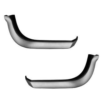Alzare® - Rear Lower Outer Driver and Passenger Side Bumper Valance Set (Standard Line)