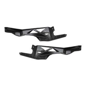 Alzare® - Front Driver and Passenger Side Fender Brace Set (CAPA Certified)