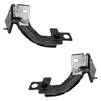 Alzare® - Front Driver and Passenger Side Fender Brace Set (CAPA Certified)