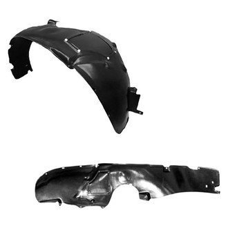 Alzare® - Front Driver and Passenger Side Fender Liner Set (Standard Line)