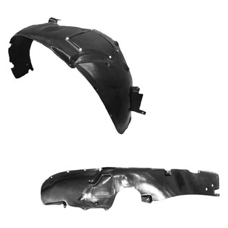 Alzare® - Front Driver and Passenger Side Fender Liner Set (CAPA Certified)
