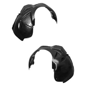 Alzare® - Front Driver and Passenger Side Fender Liner Set (CAPA Certified)