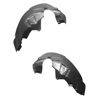 Alzare® - Front Driver and Passenger Side Fender Liner Set (CAPA Certified)