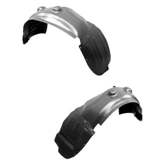 Alzare® - Front Driver and Passenger Side Fender Liner Set (CAPA Certified)