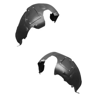 Alzare® - Front Driver and Passenger Side Fender Liner Set (CAPA Certified)