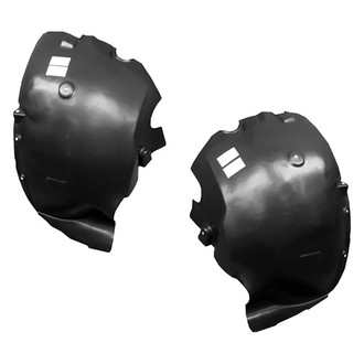 Alzare® - Front Driver and Passenger Side Fender Liner Front Section Set (Standard Line)