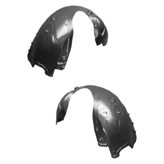Alzare® - Front Driver and Passenger Side Fender Liner Set (CAPA Certified)