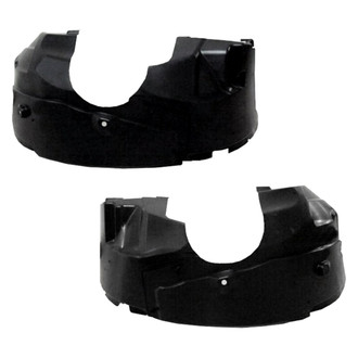 Alzare® - Front Driver and Passenger Side Fender Liner Set (CAPA Certified)