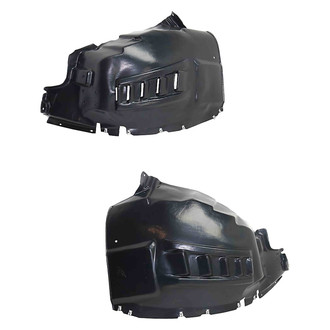 Alzare® - Front Driver and Passenger Side Fender Liner Set (Standard Line)