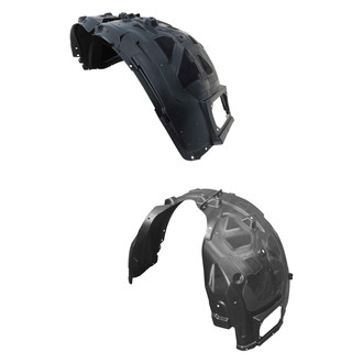 Alzare® - Front Driver and Passenger Side Fender Liner Set (Standard Line)