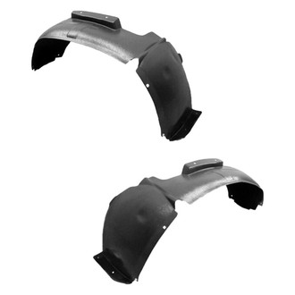 Alzare® - Front Driver and Passenger Side Fender Liner Set (CAPA Certified)