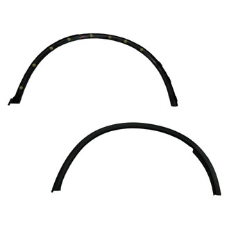 Alzare® - Rear Driver and Passenger Side Wheel Arch Molding Set (CAPA Certified)