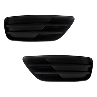Alzare® - Front Driver and Passenger Side Fog Light Cover Set (Standard Line)