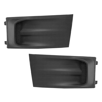 Alzare® - Front Driver and Passenger Side Fog Light Cover Set (Standard Line)