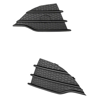 Alzare® - Front Outer Driver and Passenger Side Fog Light Cover Set (Standard Line)