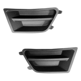 Alzare® - Front Driver and Passenger Side Fog Light Cover Set (Standard Line)