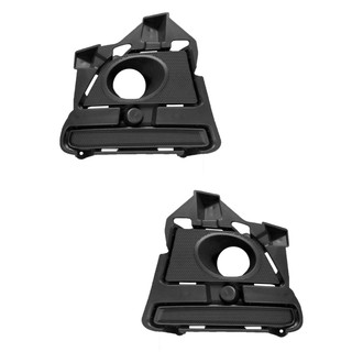 Alzare® - Front Driver and Passenger Side Fog Light Bezel Set (Standard Line)