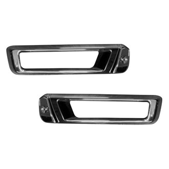 Alzare® - Front Driver and Passenger Side Fog Light Trim Set (Standard Line)