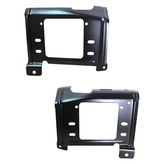 Alzare® - Front Inner Driver and Passenger Side Bumper Bar Bracket Set (Standard Line)