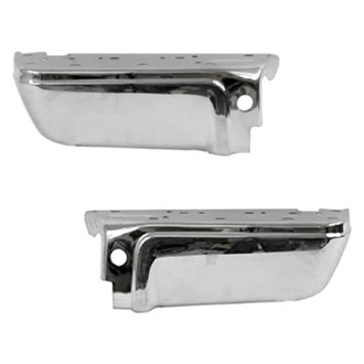 Alzare® - Rear Driver and Passenger Side Bumper End Set (Standard Line)