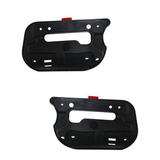 Alzare® - Driver and Passenger Side Hood Scoop Bracket Set (Standard Line)